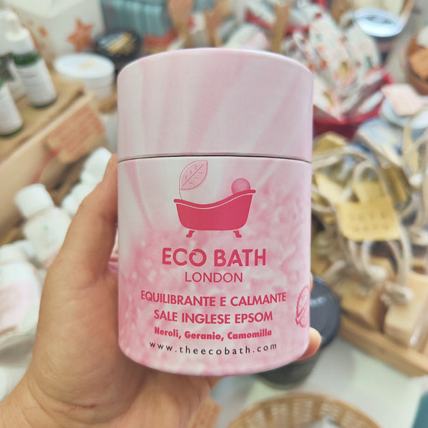 Eco Bath Sali Epsom da Bagno Equilibrante e Calmante