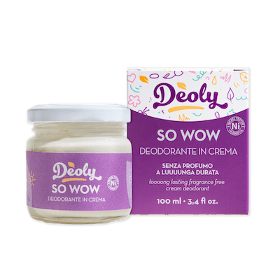 Deoly Wow deodorante in crema plastic free