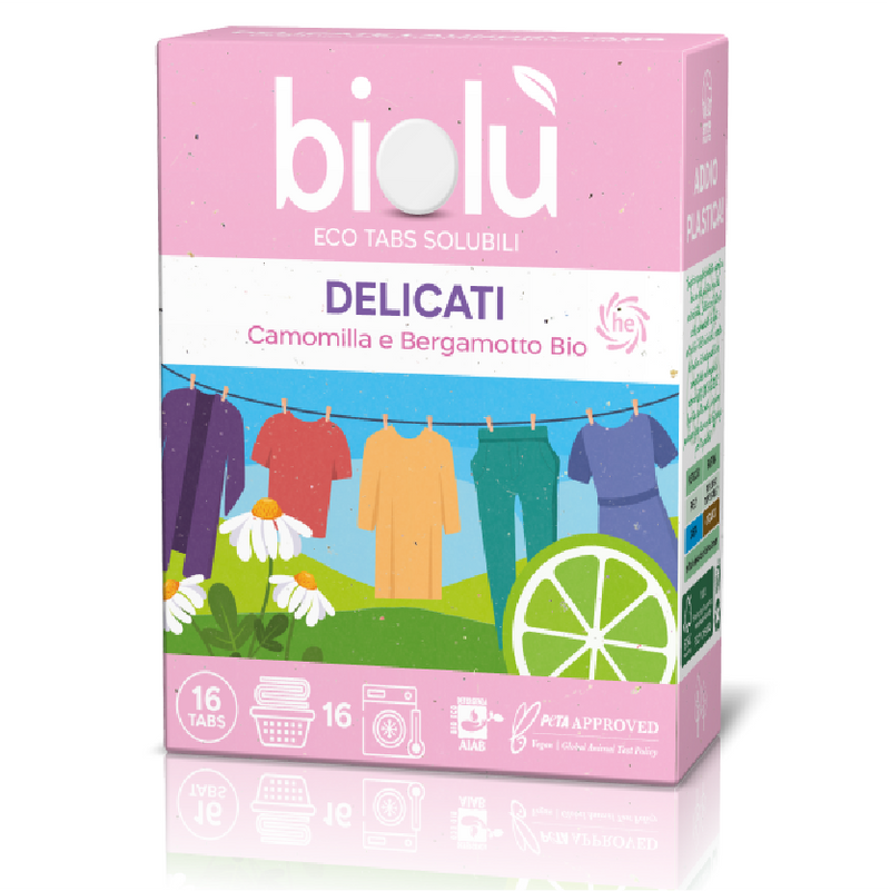 Biolù Eco Tabs DETERSIVO DELICATI BIO