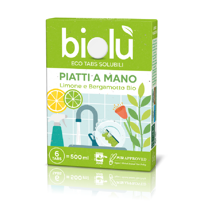 Biolù Eco Tabs DETERSIVO PIATTI A MANO BIO SPRAY