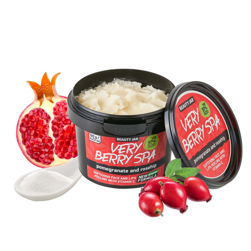 Beauty Jar Scrub Viso e Labbra Very Berry Spa