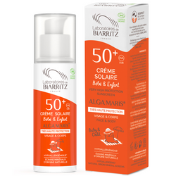 Alga Maris Crema Solare Bio SPF 50+ Baby