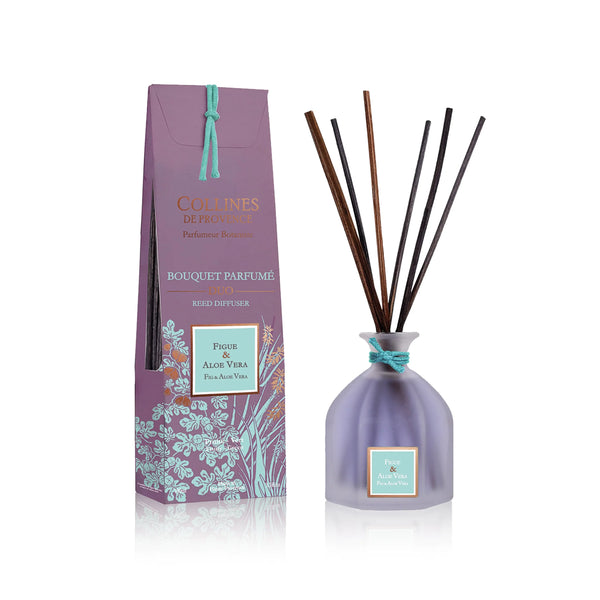 Collines de Provence Diffusore con Bastoncini Fico e Aloe Vera