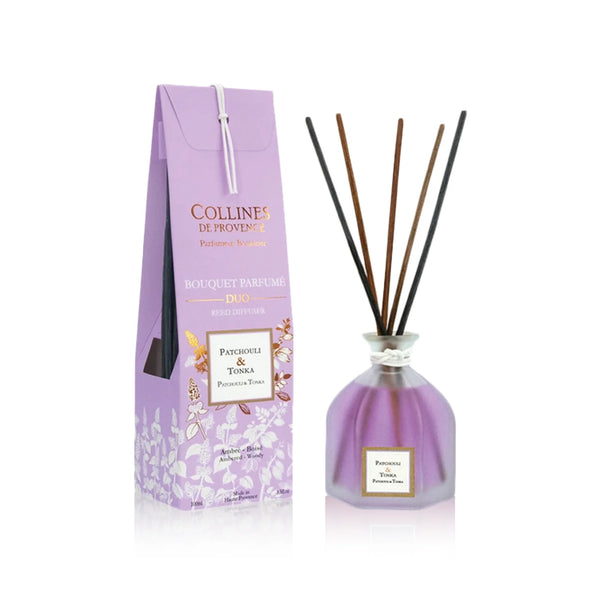 Collines de Provence Diffusore con Bastoncini Patchouli e Tonka