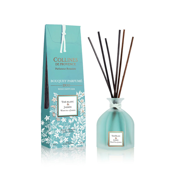 Collines de Provence Diffusore con Bastoncini Tè Bianco e Gelsomino