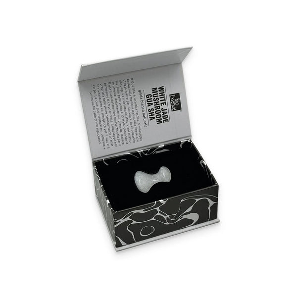 Bio Essenze Gua Sha Mushroom Giada bianca