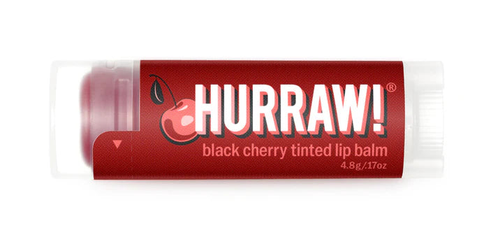 Hurraw! Black Cherry Tinted Lip Balm