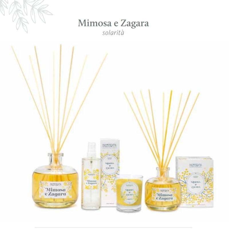Nasoterapia Mimosa e Zagara candela profumata