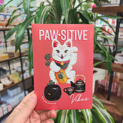 Curiositeas Paw-sitive Vibes Postcard