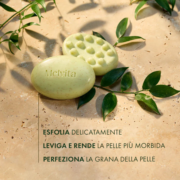 Melvita L’Or Végétal Sapone esfoliante e levigante