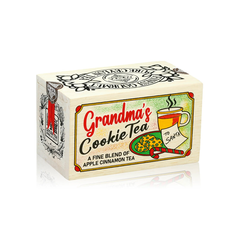 Cofanetto in Legno Grandma's Cookie Tea