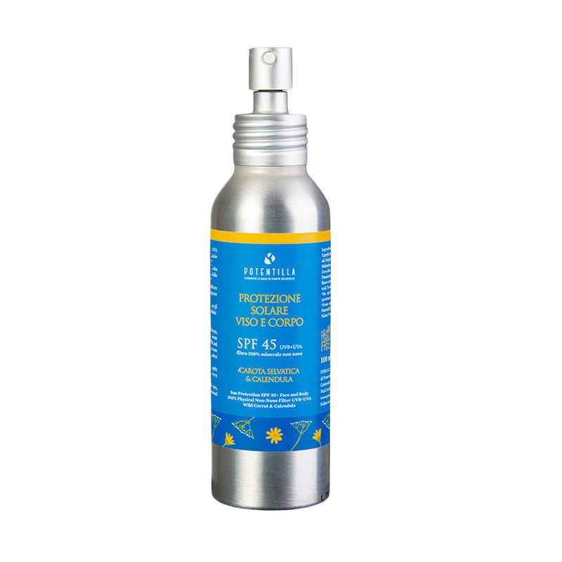 Potentilla Protezione solare viso e corpo SPF 45