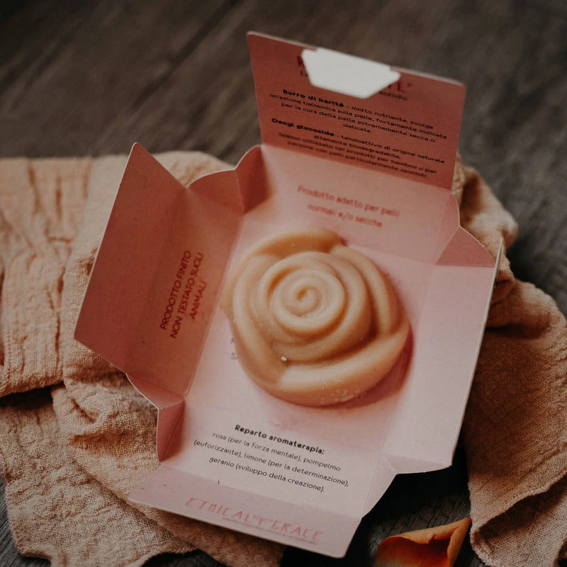 Ethical Grace Rosa Carité Latte Struccante Solido