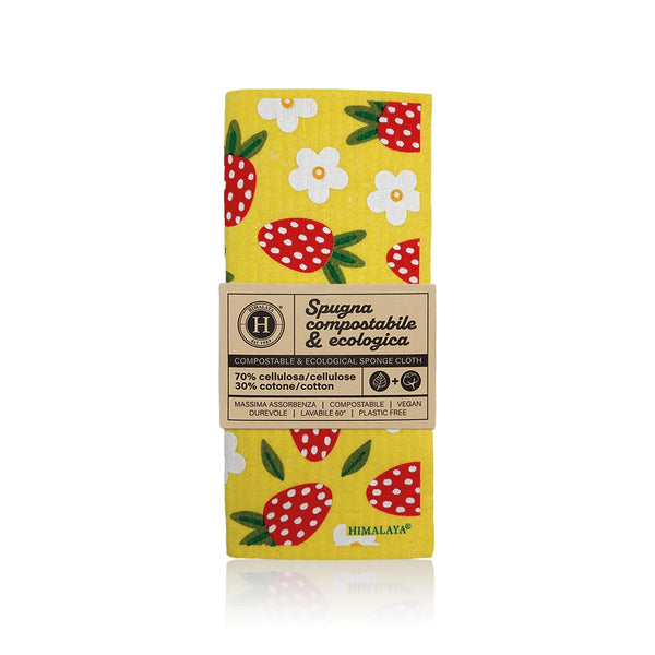 Mood Spugna Compostabile Strawberry