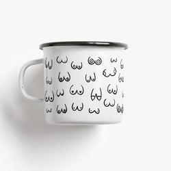 Tazza smaltata BOOB FRIENDS