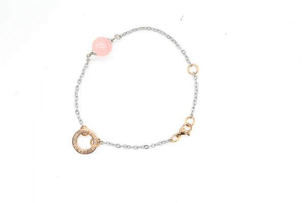 LE ORIGINI Bracciale ALCHIMIA QUARZO ROSA