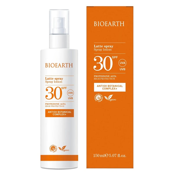Bioearth Sun Latte Solare Spray SPF30