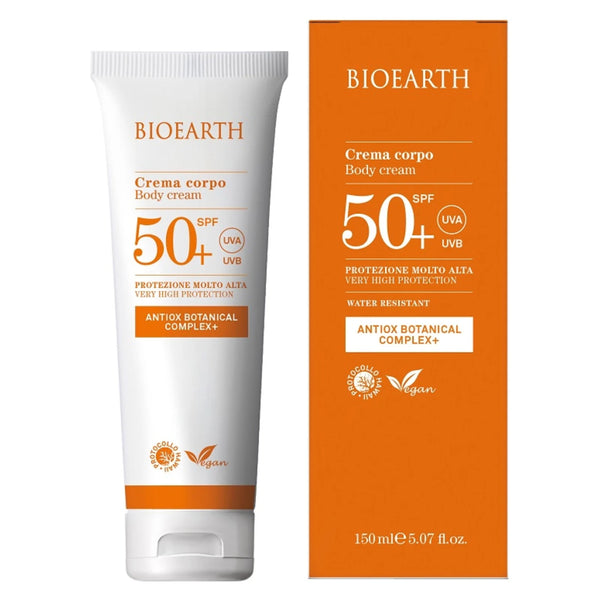 Bioearth Sun Crema Corpo Solare SPF50 Water Resistant