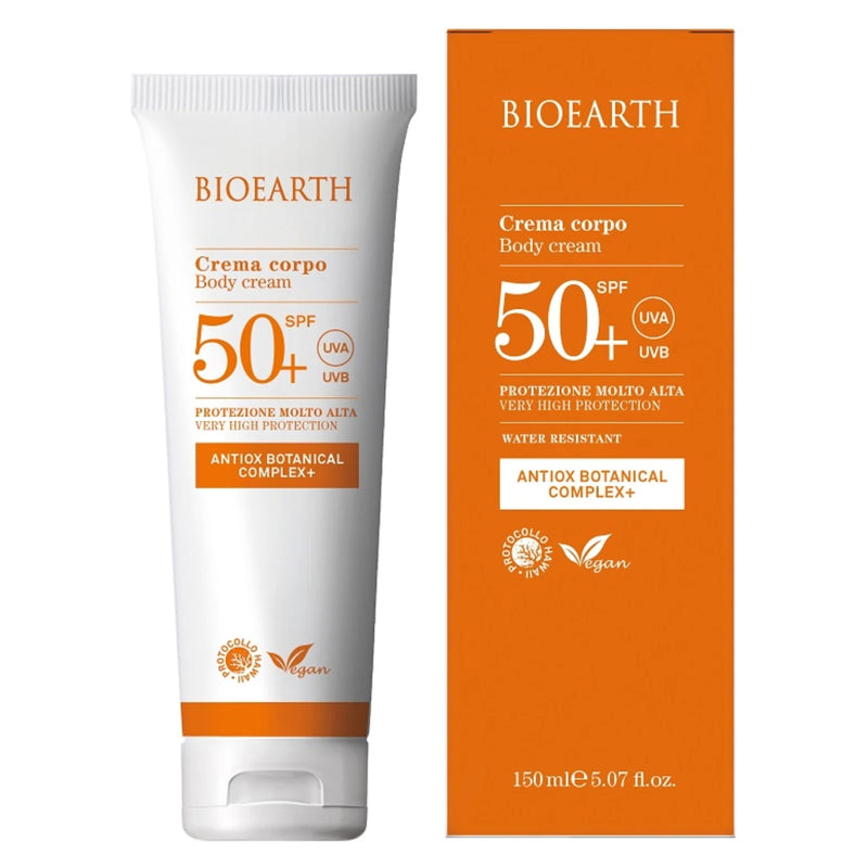 Bioearth Sun Crema Corpo Solare SPF50 Water Resistant