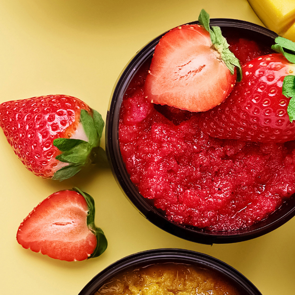 Beauty Jar Scrub Corpo Yummy Strawberry Letter