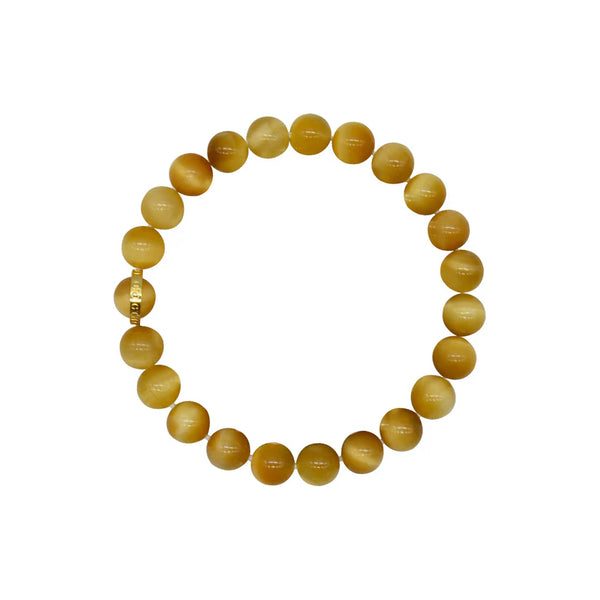 LE ORIGINI  Bracciale OCCHIO DI TIGRE HONEY