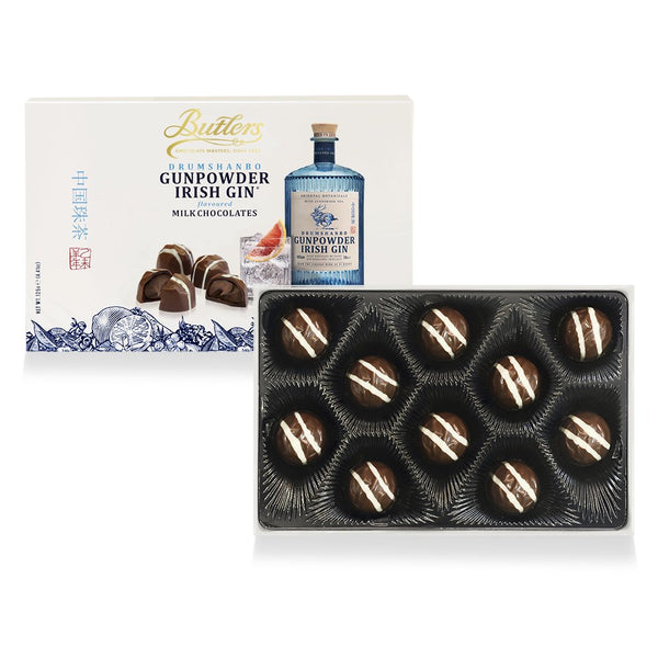 Butlers Tartufi di Cioccolato al Latte con Gunpowder Irish Gin