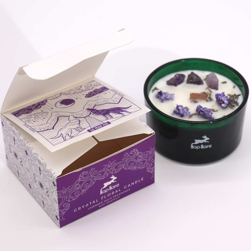 Candela Hop Hare Crystal Magic Flower - La Luna