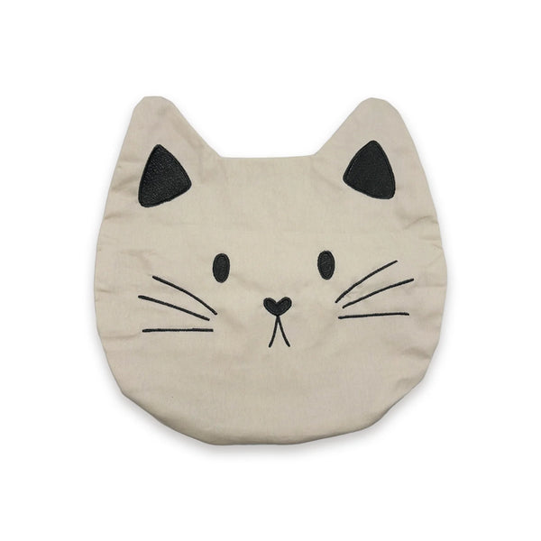 Mood Cuscino del Sollievo con Noccioli di Ciliegio - Gatto Beige