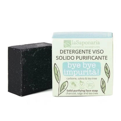 La Saponaria Detergente Viso Purificante Solido Bye Bye Impurità!