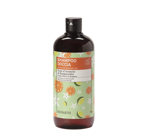 Bioearth Family Shampoo doccia Fiori d’arancio e Bergamotto