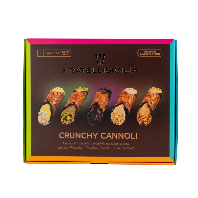 Fratelli Sicilia Cannoli Siciliani Croccanti GLUTEN FREE