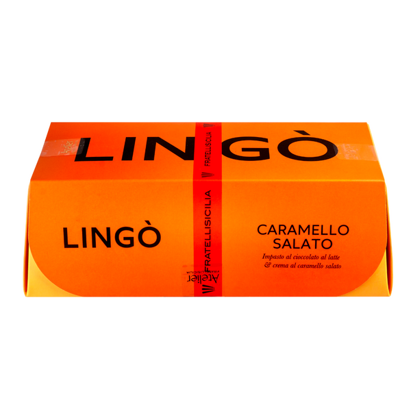 Fratelli Sicilia Lingò Cioccolato al Latte con Crema al Caramello Salato
