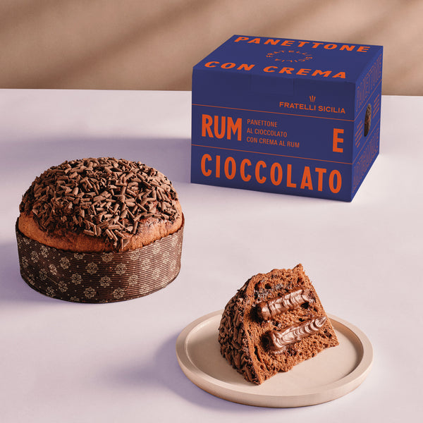 Fratelli Sicilia Panettone Rum e Cioccolato