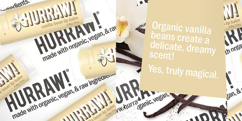 Hurraw! Vanilla Lip Balm