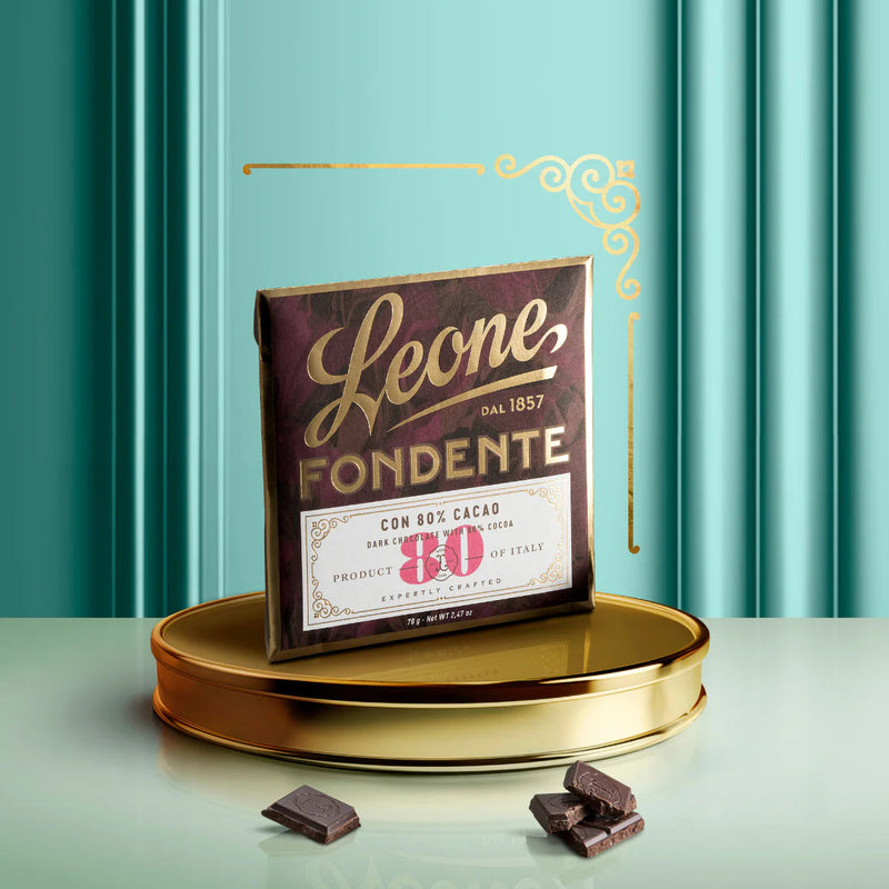 Leone Tavoletta di Cioccolato Fondente 80%