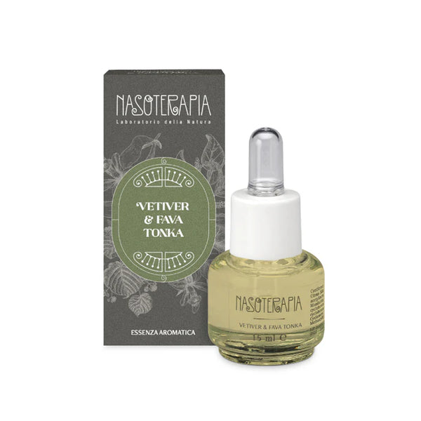 Nasoterapia Vetiver e Fava Tonka Essenza Aromatica