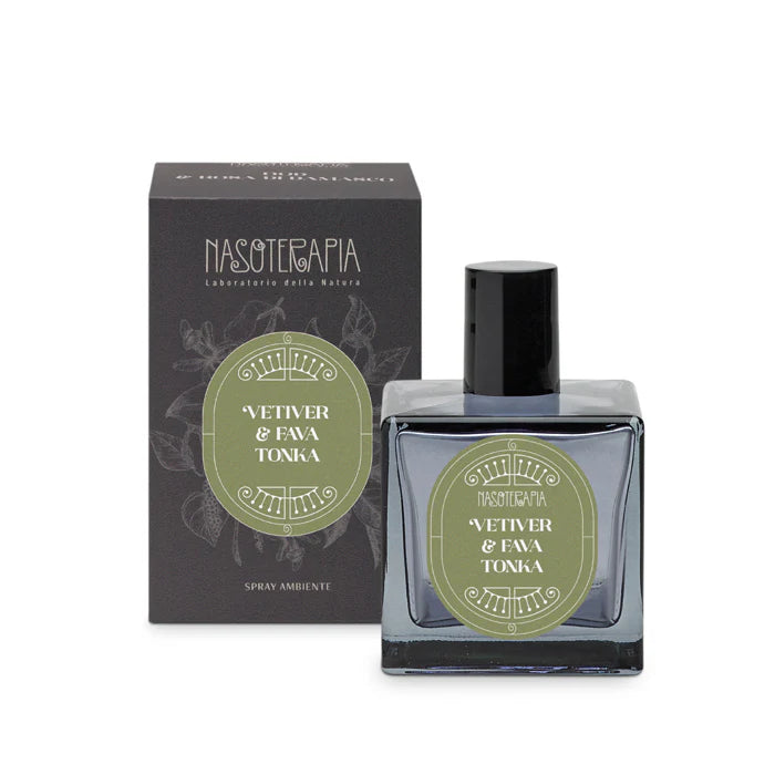 Nasoterapia Vetiver e Fava Tonka Spray per Ambiente