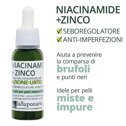 La Saponaria Niacinamide + Zinco