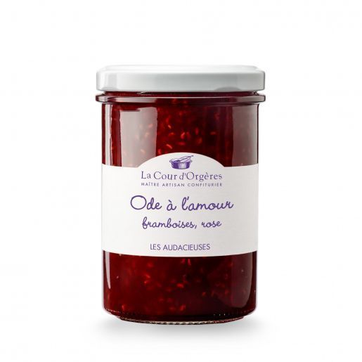 La Cour D'Orgeres Marmellata "Ode à l'Amour" Lamponi e Rose