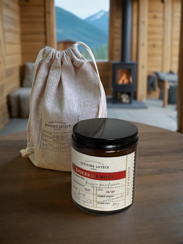 Officine Lutèce Candela Profumata Épices de Noël