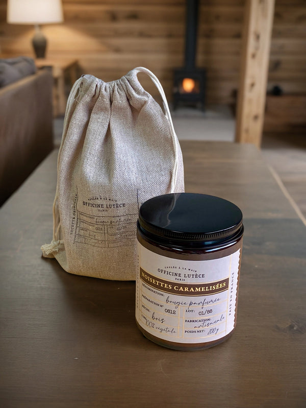 Officine Lutèce Candela Profumata Noisettes Caramelisées