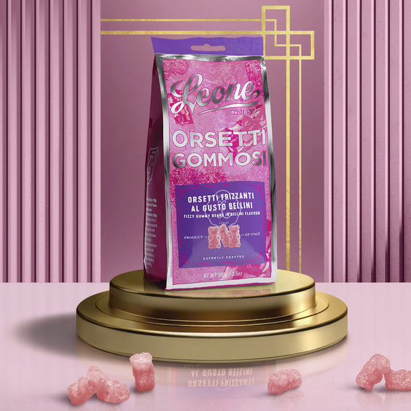 Pastiglie Leone Orsetti Gommosi Frizzanti al Bellini