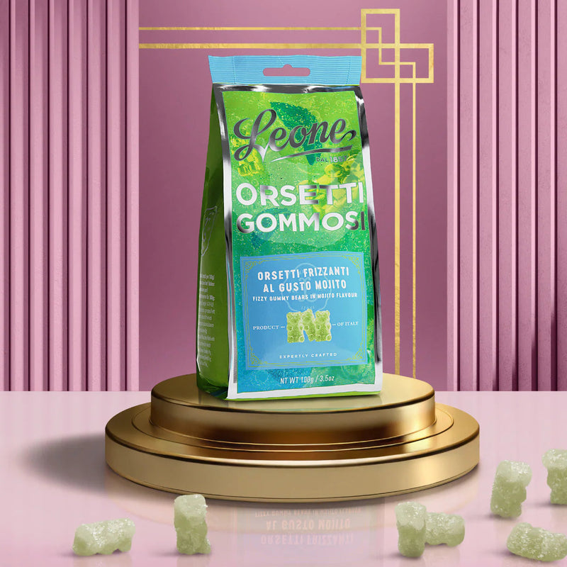 Pastiglie Leone Orsetti Gommosi Frizzanti al Mojito