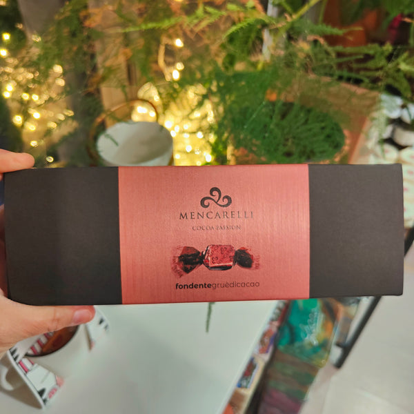 Mencarelli Pralina Fondente con Gruè di Cacao