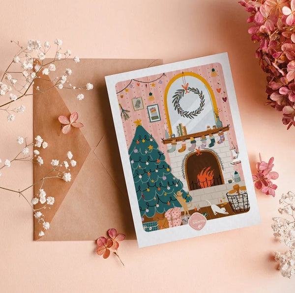 Maison Joliette Cartolina By The Fireside