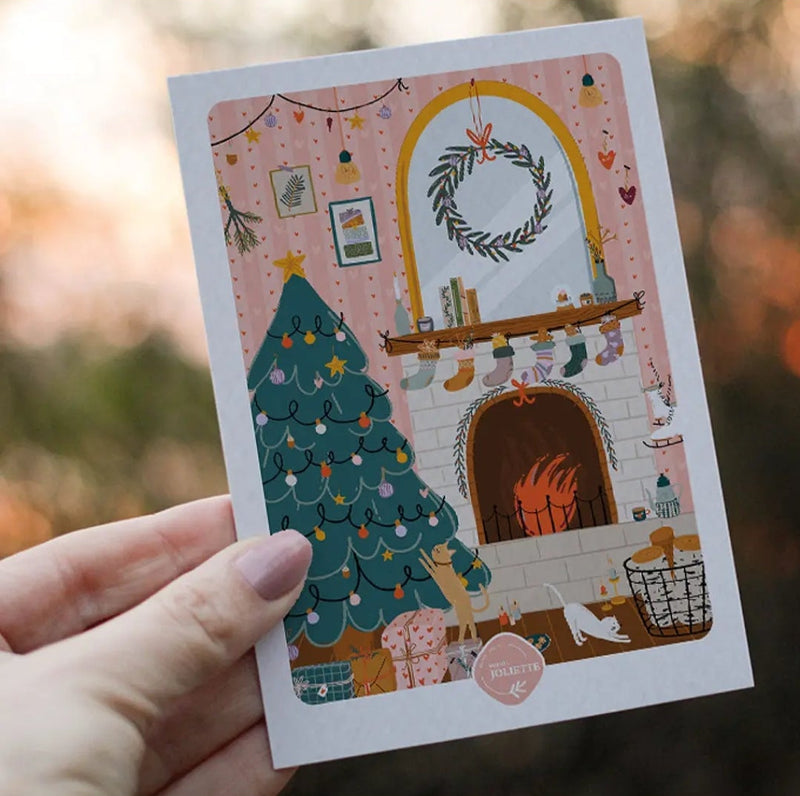 Maison Joliette Cartolina By The Fireside