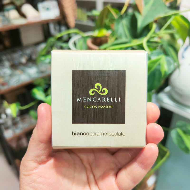 Mencarelli Cioccolato Bianco e Caramello Salato