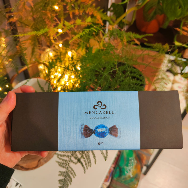 Mencarelli Liquorino di Cioccolato Fondente Ripieno al Gin