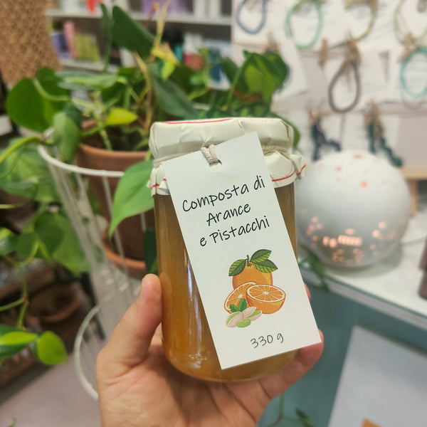 Le 2 Mele Composta di Arance con Pistacchi