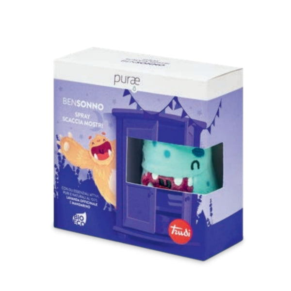 Purae Bensonno Spray Scaccia Mostri con Peluche Trudi